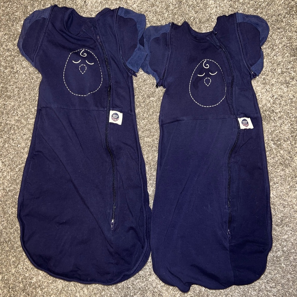 Nested Bean Zen One™ Classic lot 2 swaddles small 3-6m